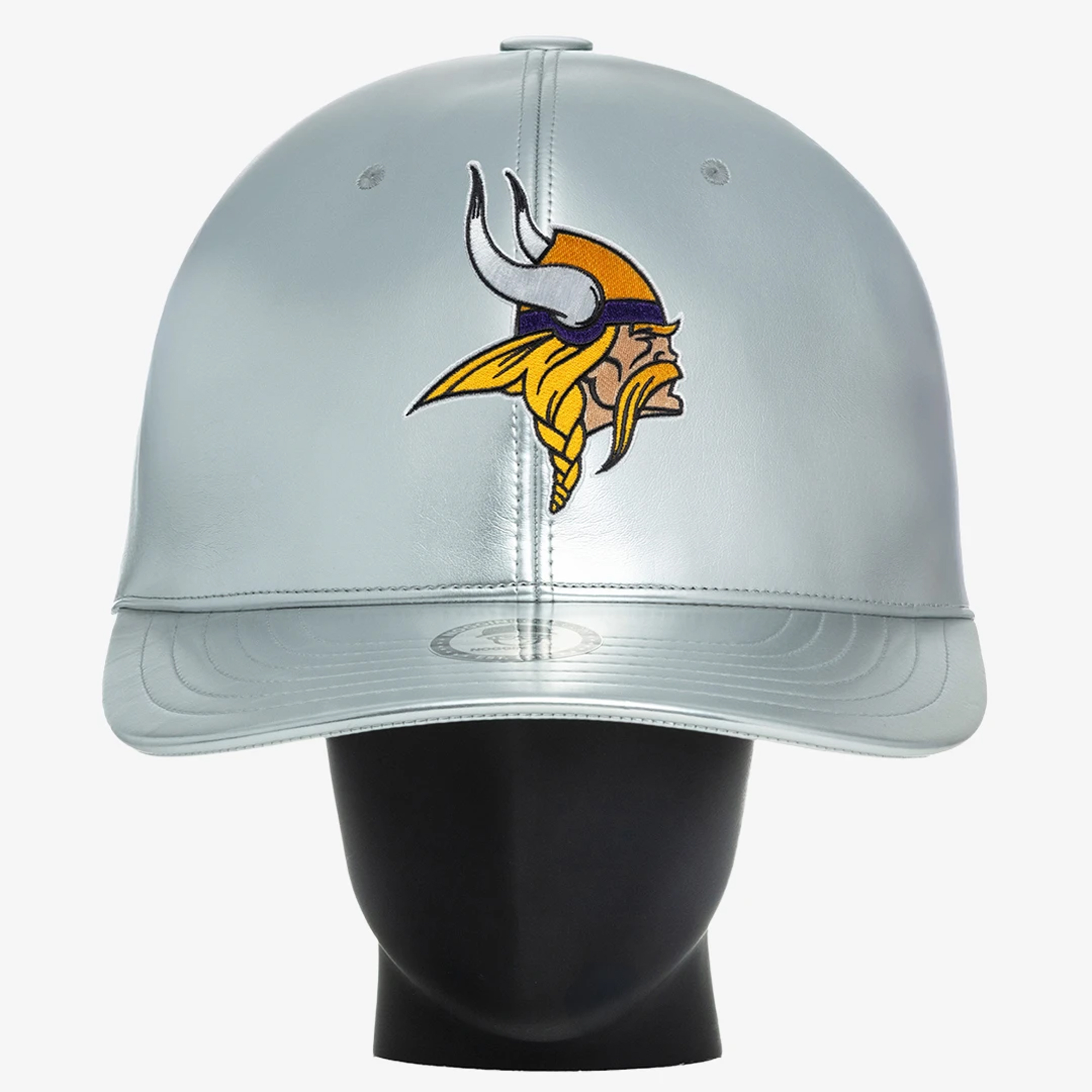 Unisex Noggin Boss Silver Minnesota Vikings Big Hat
