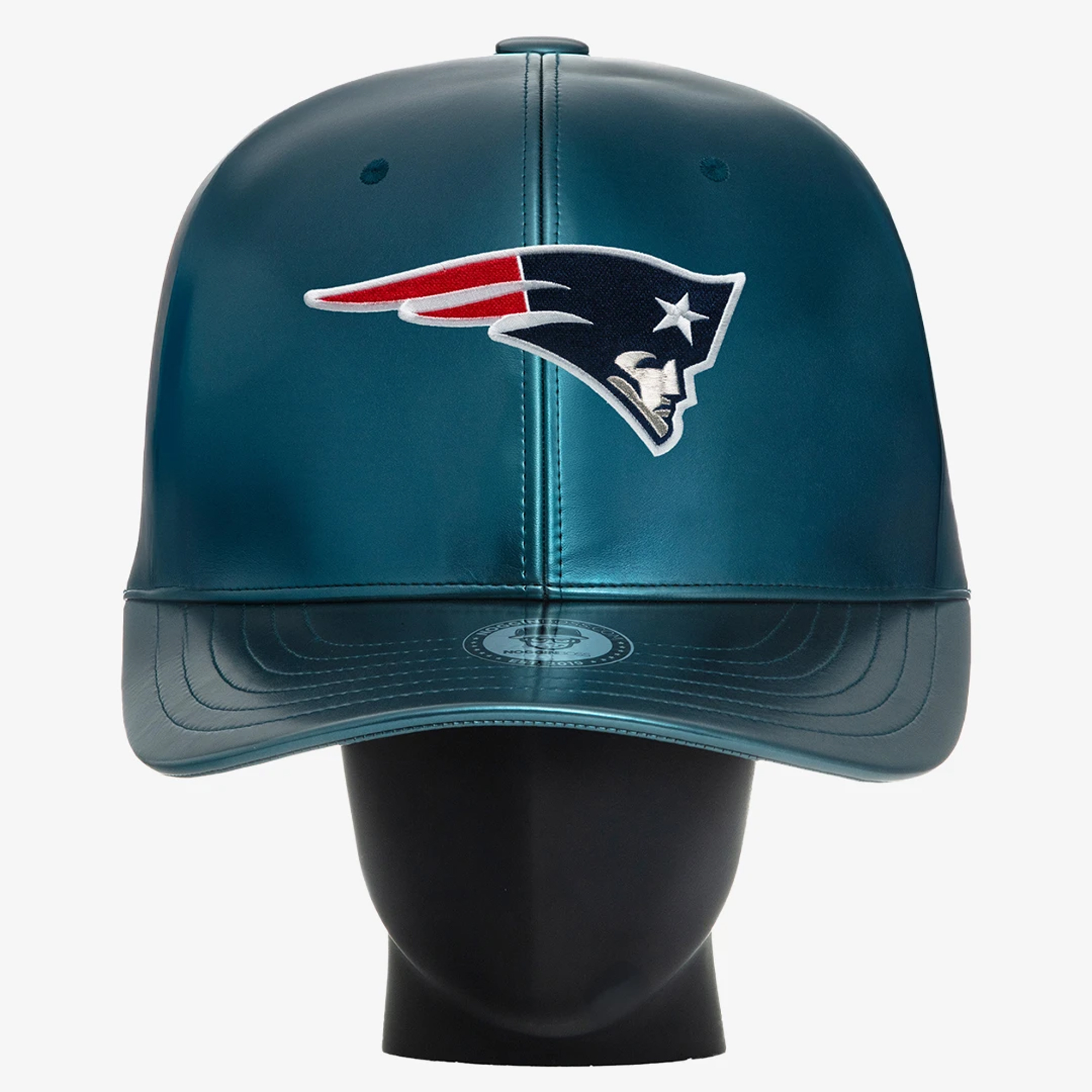Unisex Noggin Boss Navy New England Patriots Big Hat