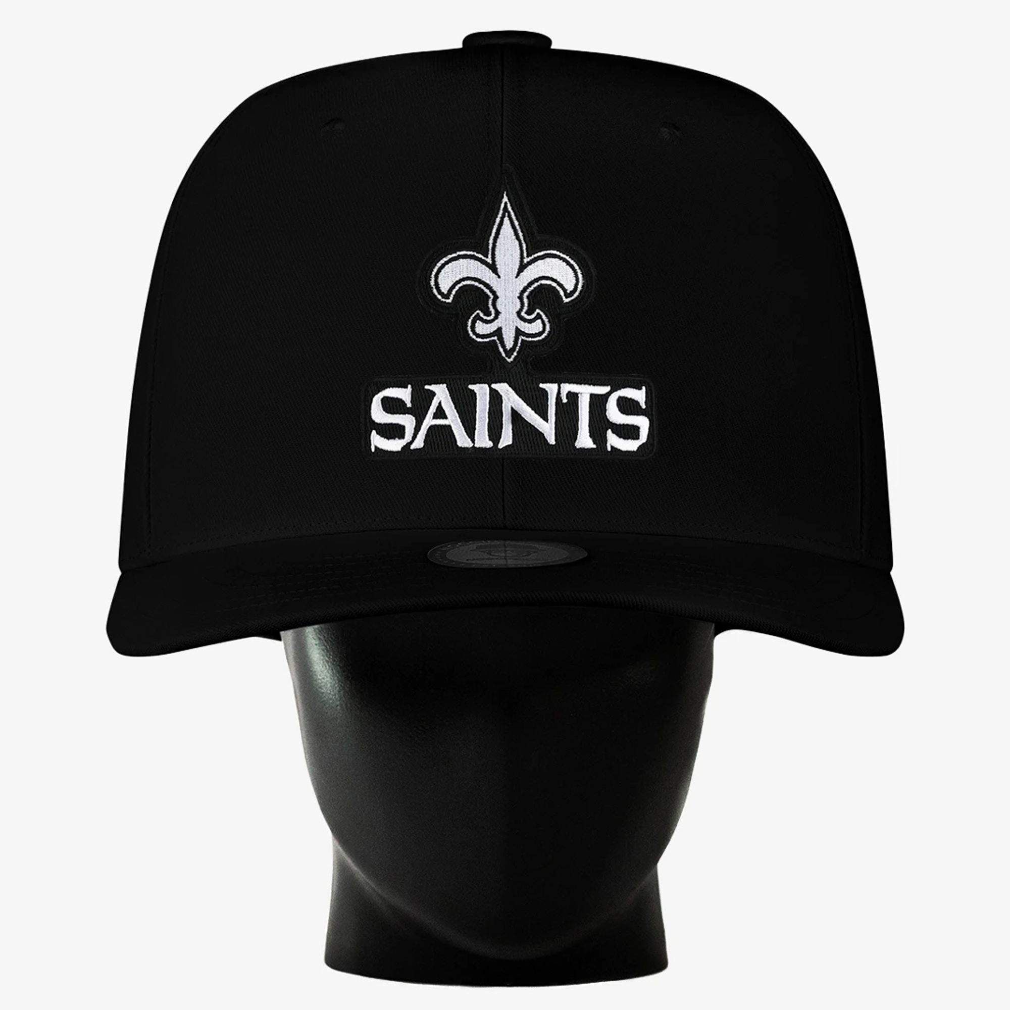 Unisex Noggin Boss Black New Orleans Saints Big Hat