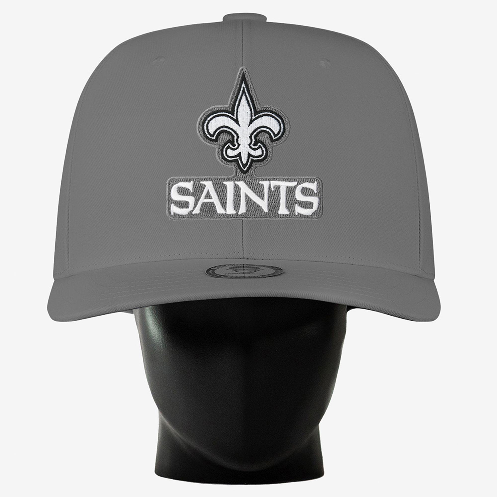 Unisex Noggin Boss Gray New Orleans Saints Big Hat