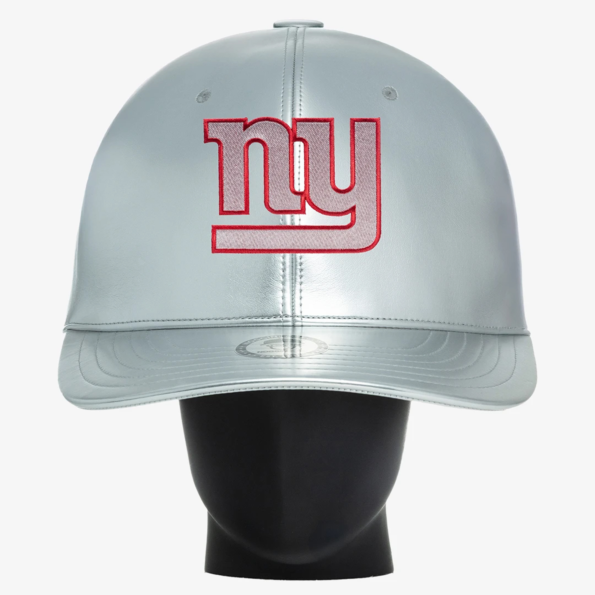 Unisex Noggin Boss Silver New York Giants Big Hat