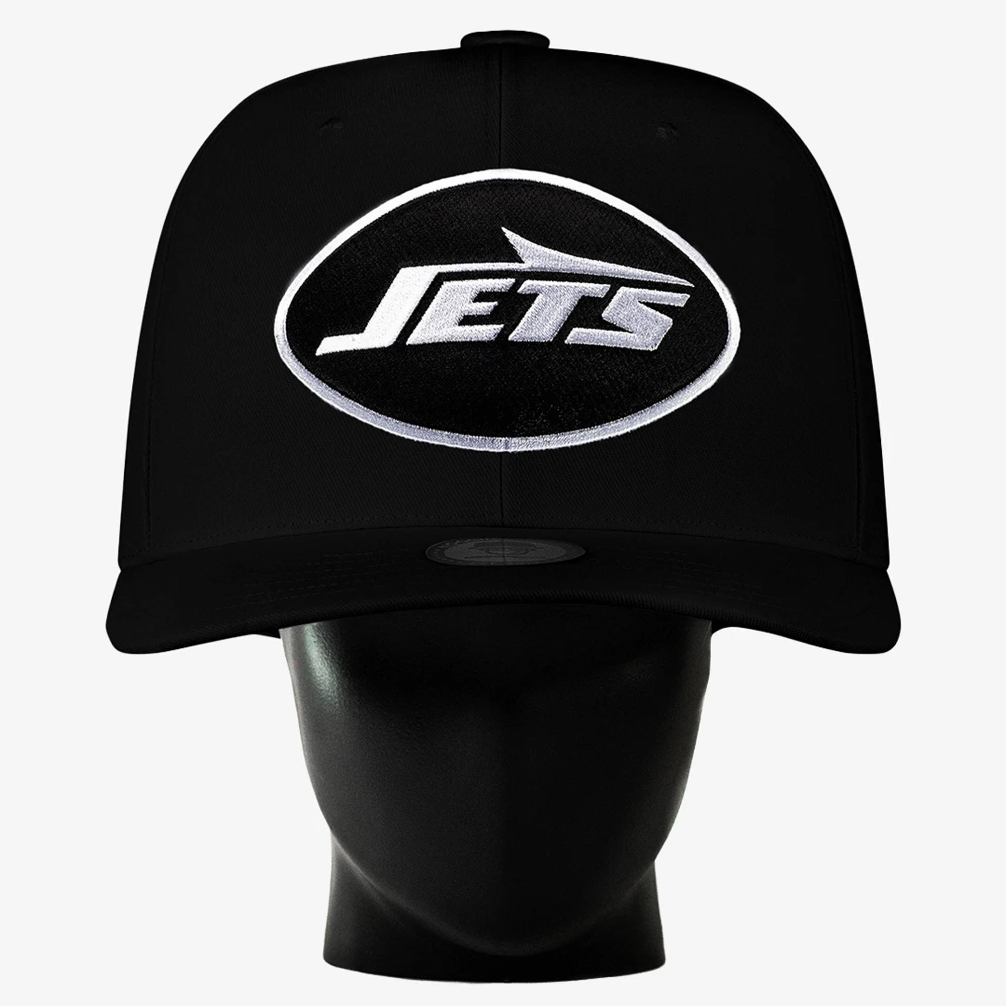 Unisex Noggin Boss Black New York Jets Big Hat