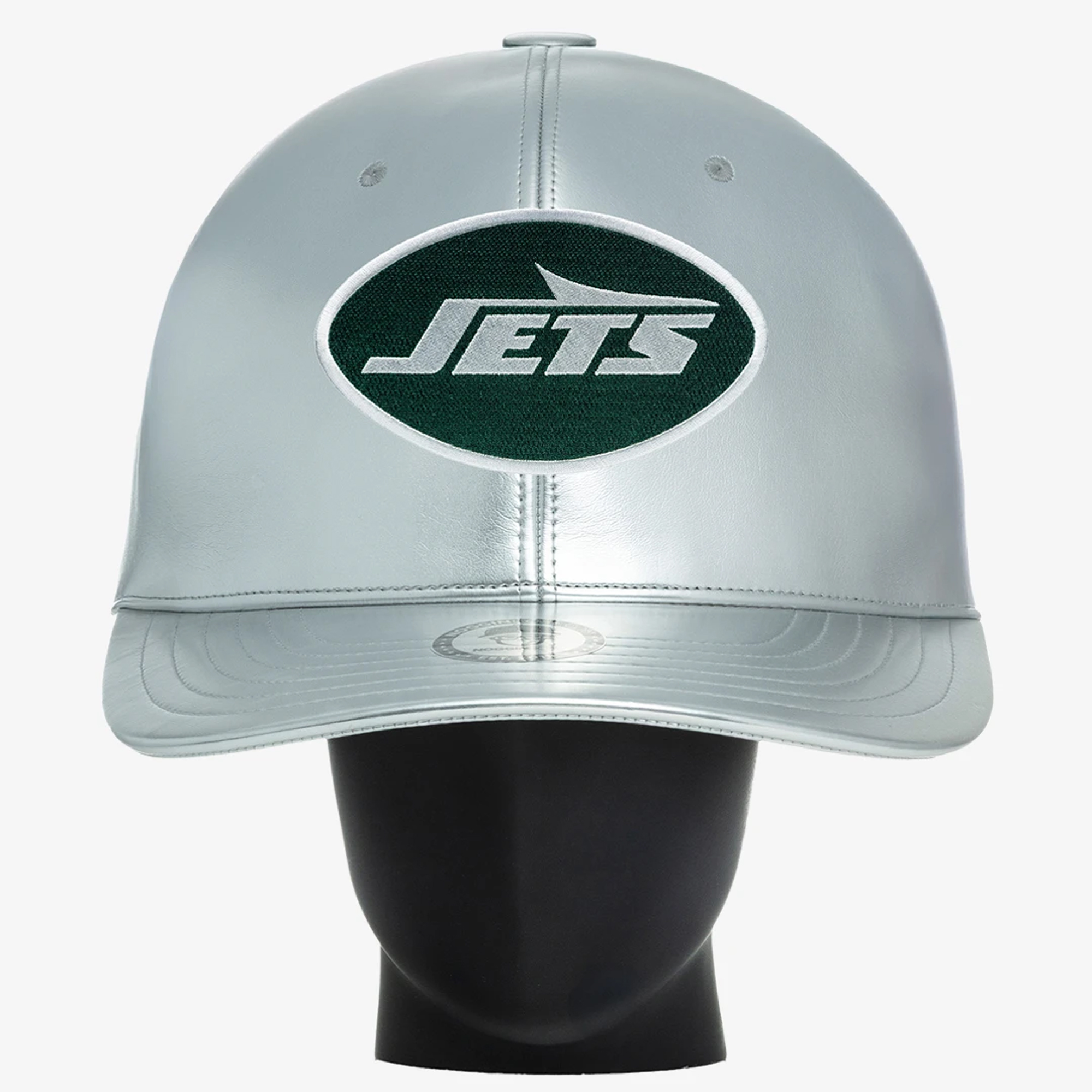 Unisex Noggin Boss Silver New York Jets Big Hat