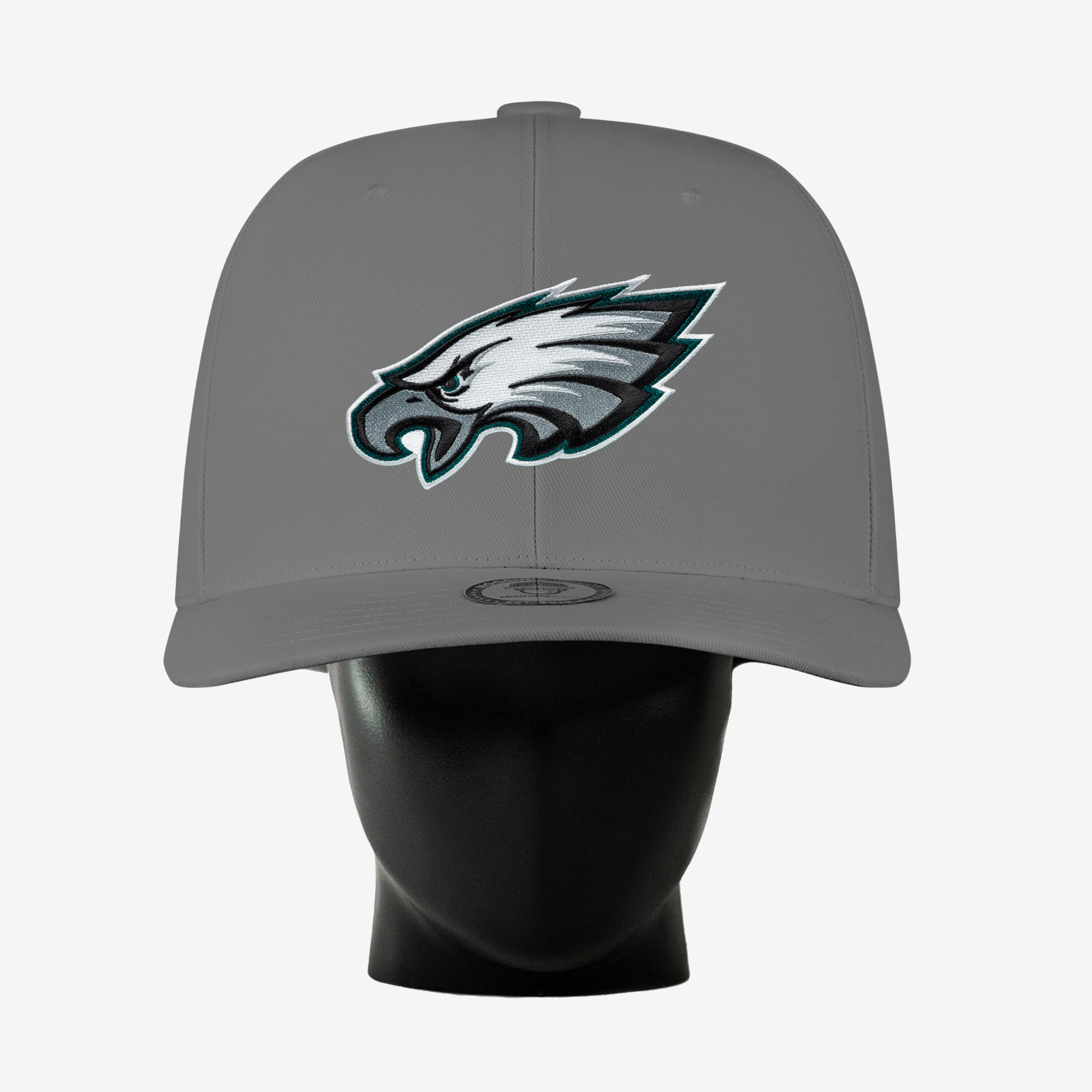 Unisex Noggin Boss Gray Philadelphia Eagles Big Hat
