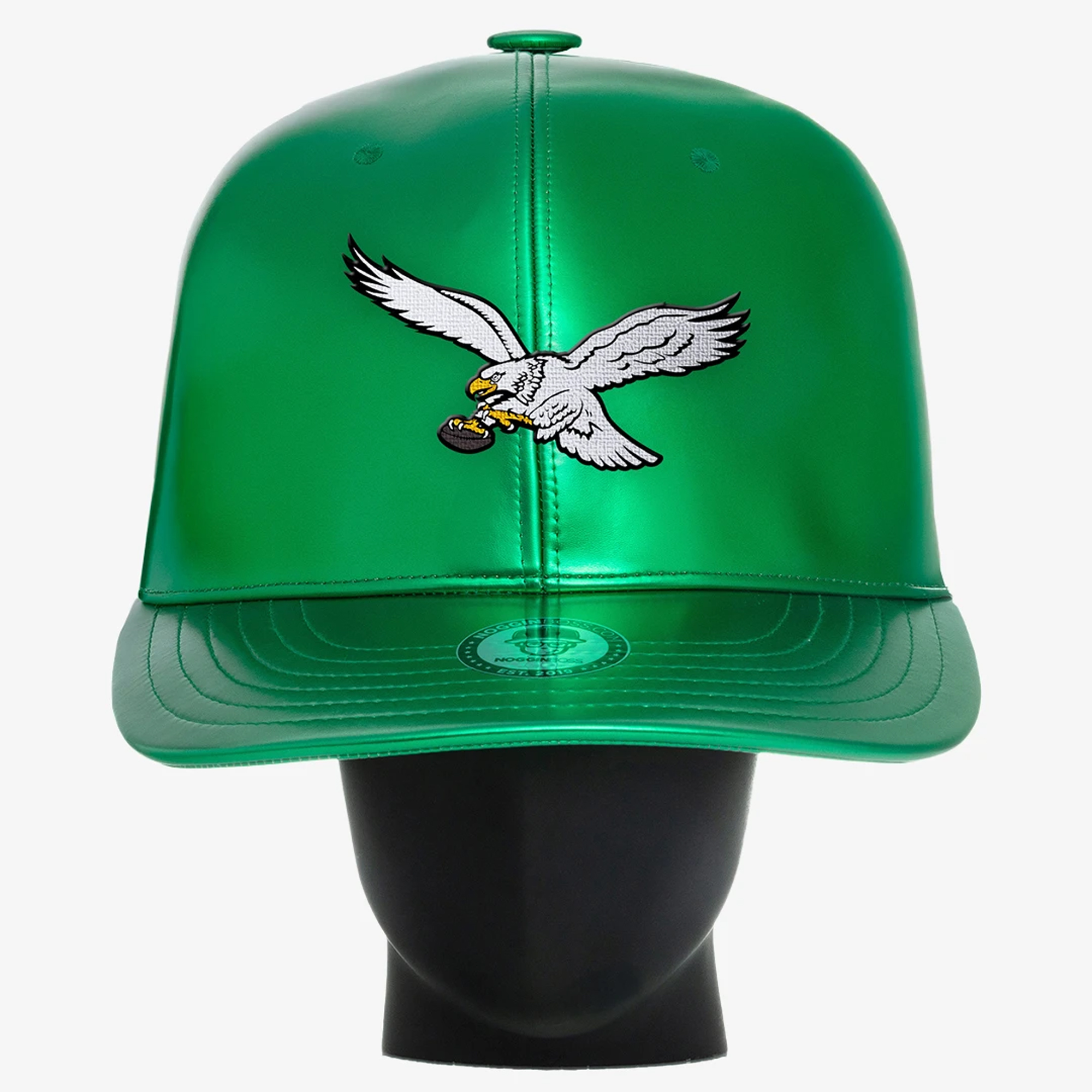 Unisex Noggin Boss Green Philadelphia Eagles Big Hat