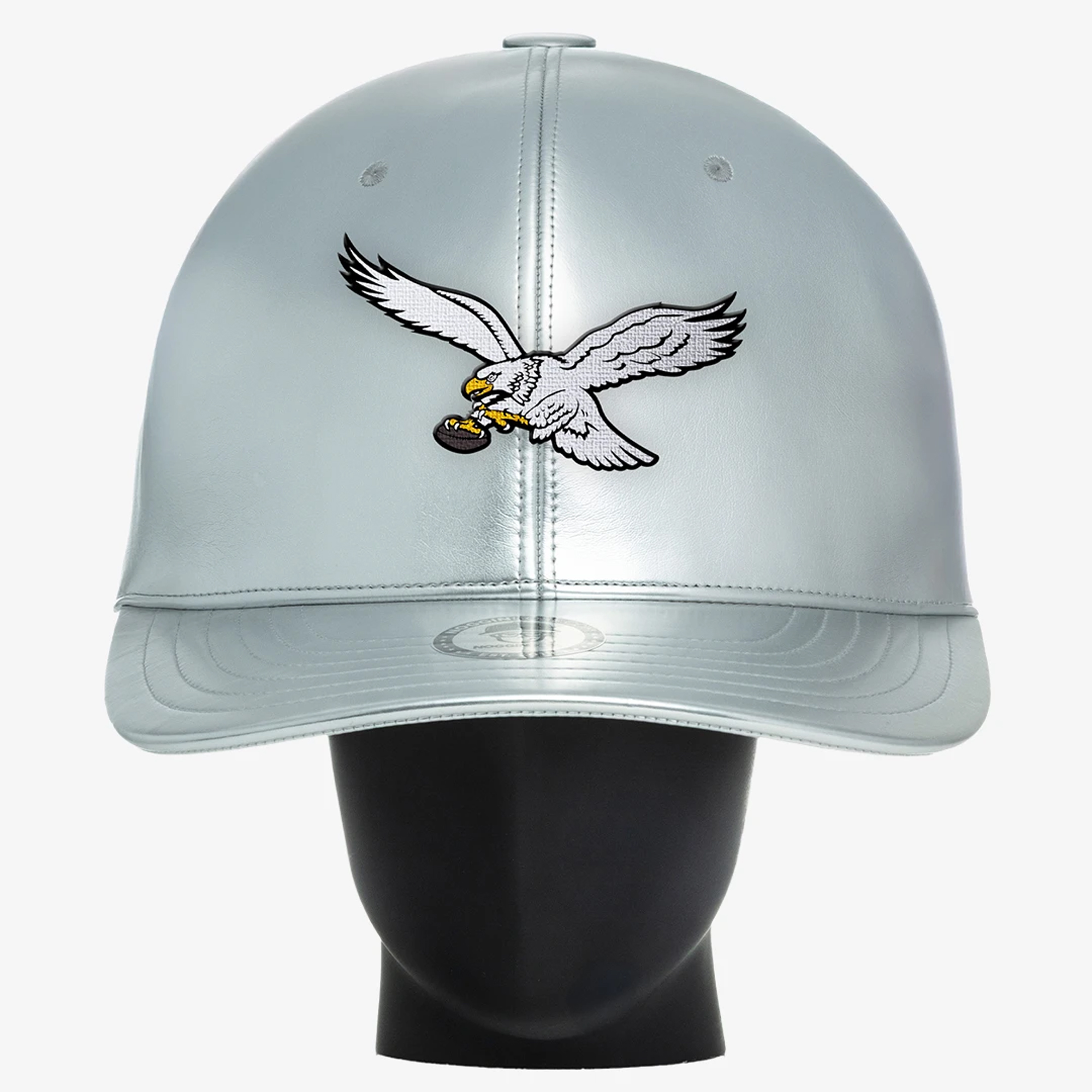 Unisex Noggin Boss Silver Philadelphia Eagles Big Hat