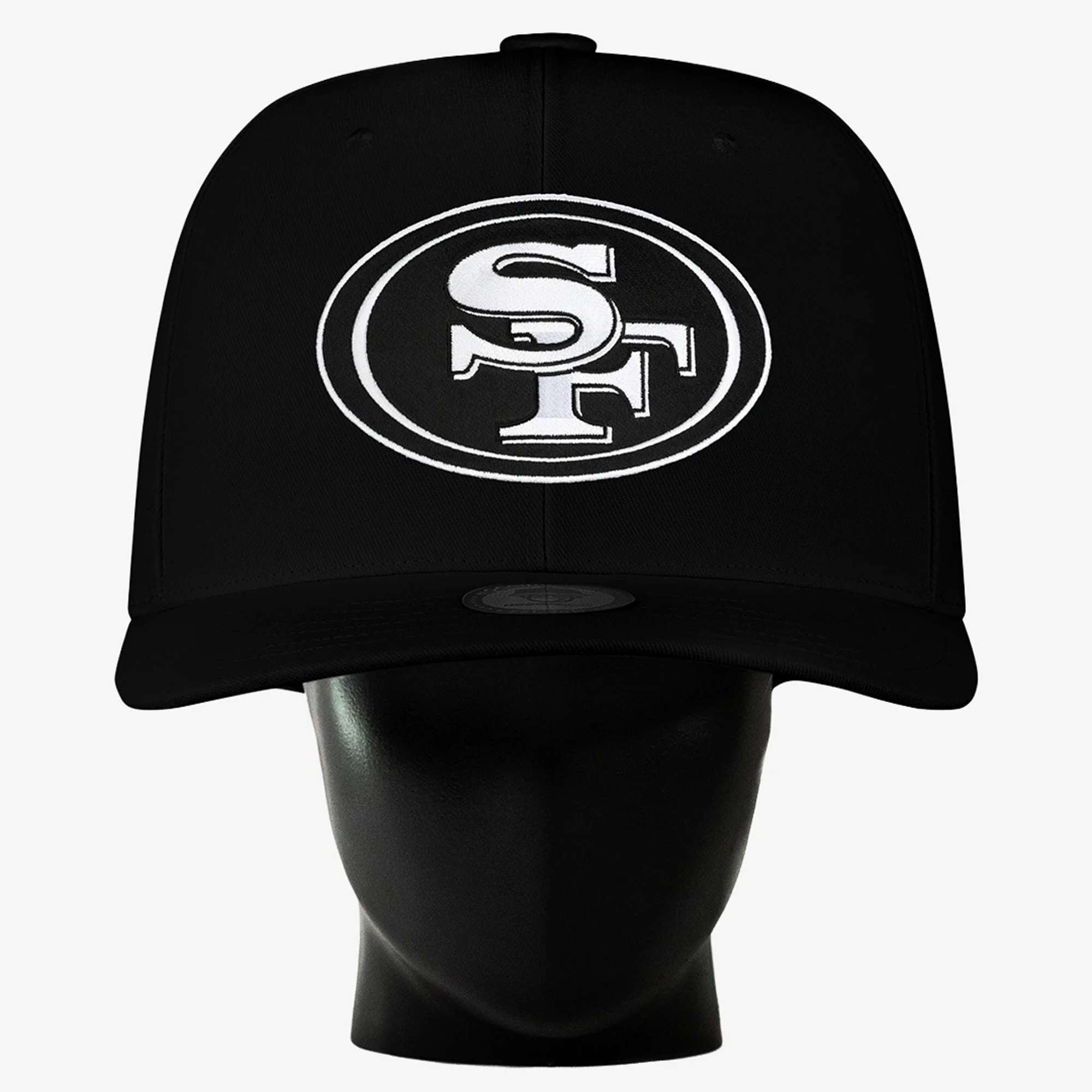 Unisex Noggin Boss Black San Francisco 49ers Big Hat