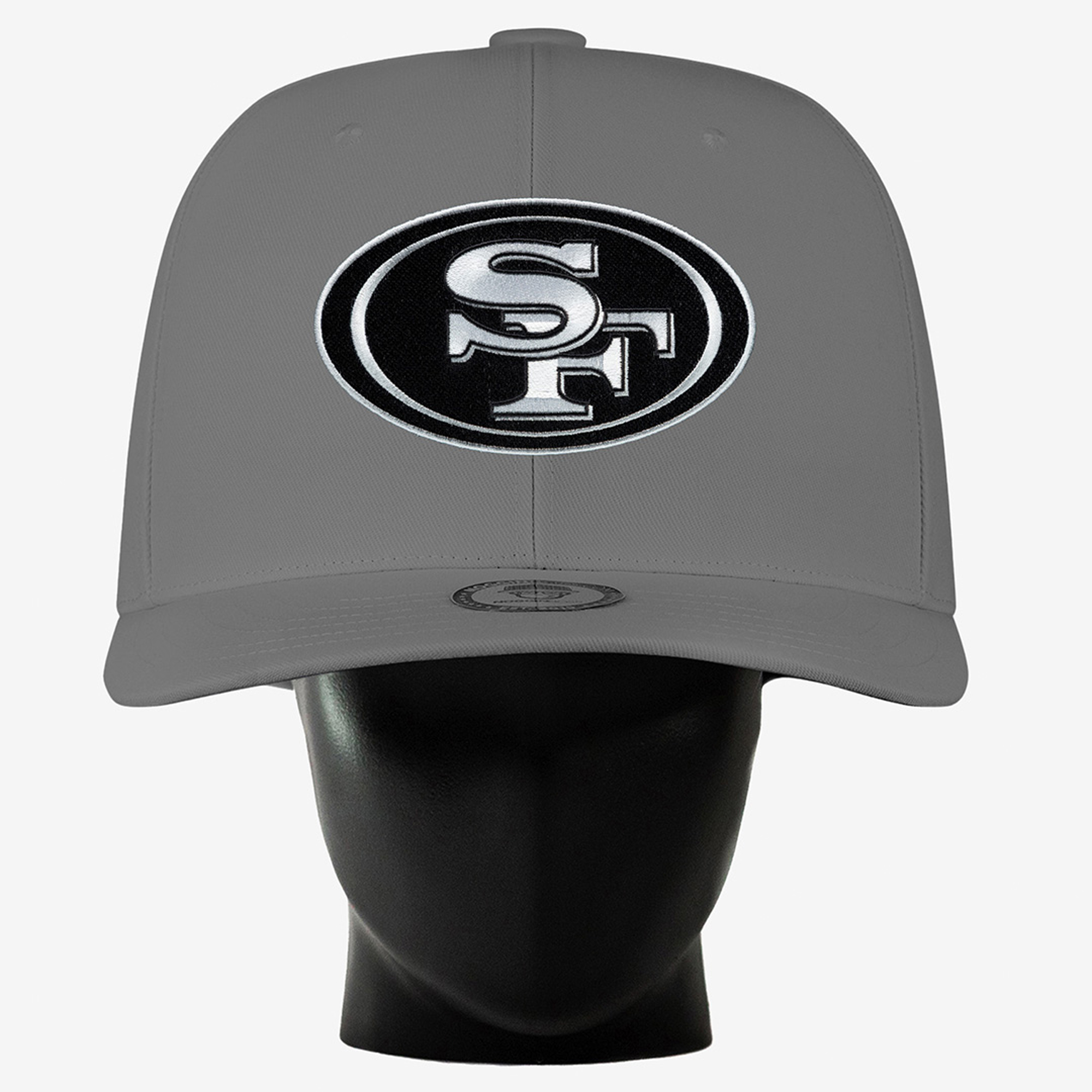 Unisex Noggin Boss Gray San Francisco 49ers Big Hat