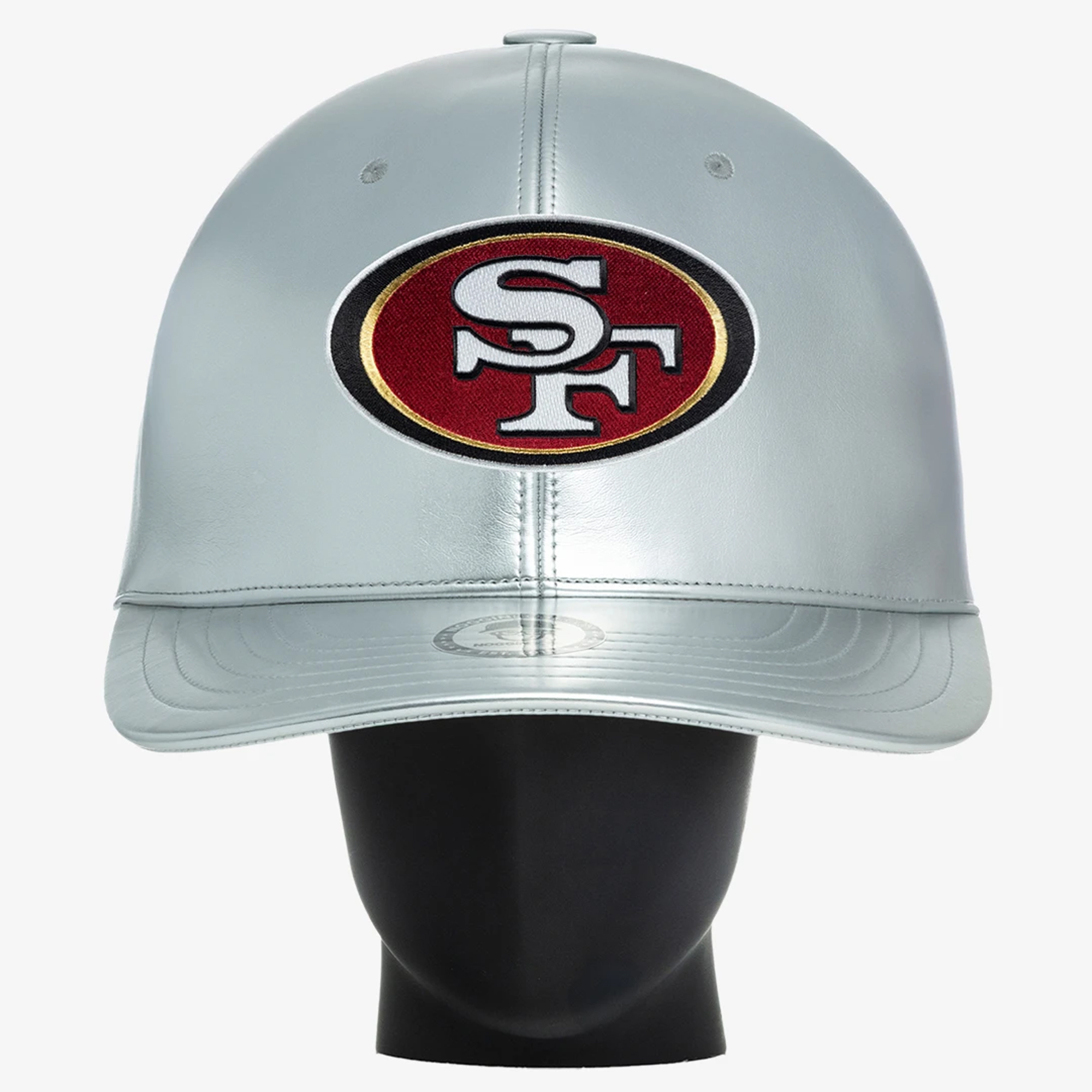 Unisex Noggin Boss Silver San Francisco 49ers Big Hat