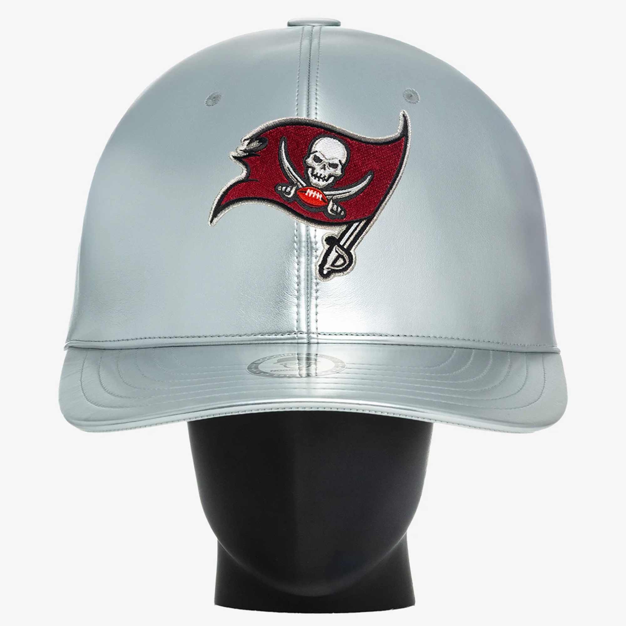 Unisex Noggin Boss Silver Tampa Bay Buccaneers Big Hat