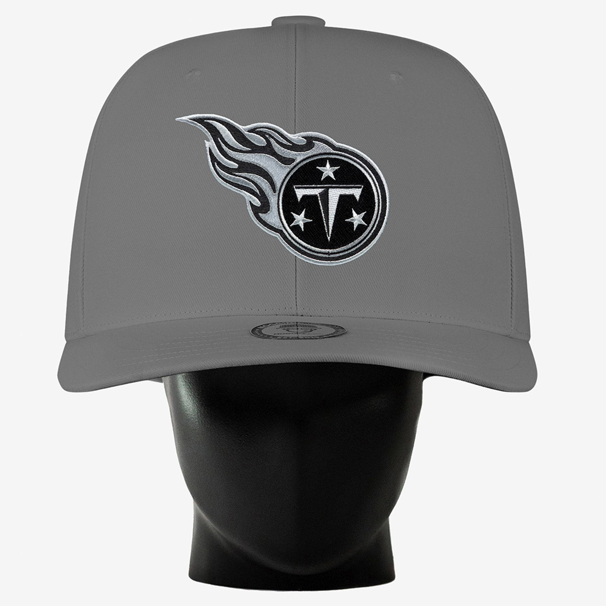 Unisex Noggin Boss Gray Tennessee Titans Big Hat