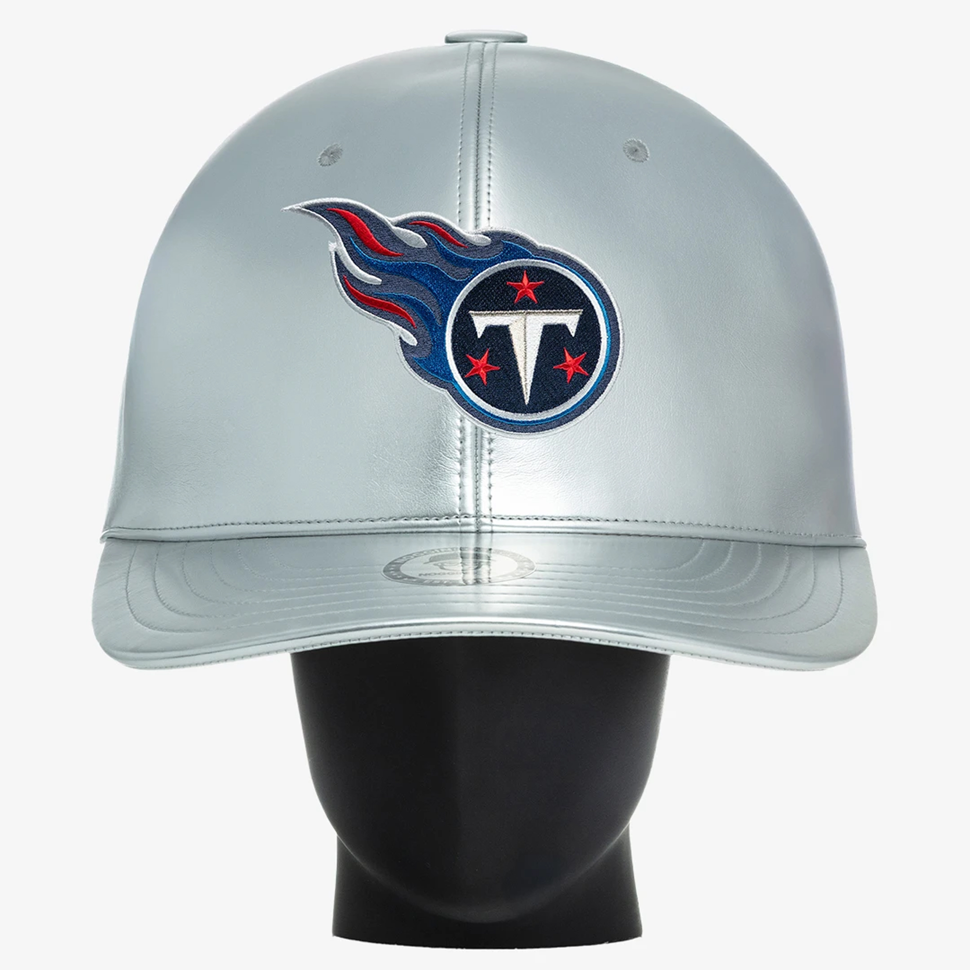 Unisex Noggin Boss Silver Tennessee Titans Big Hat