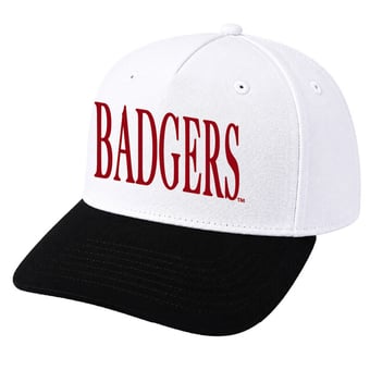 Unisex Under Armour White Wisconsin Badgers Blitzing Accent Iso-Chill Stretch Fit Hat