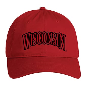 Unisex Under Armour  Red Wisconsin Badgers Washed Cotton Iso-Chill Adjustable Hat