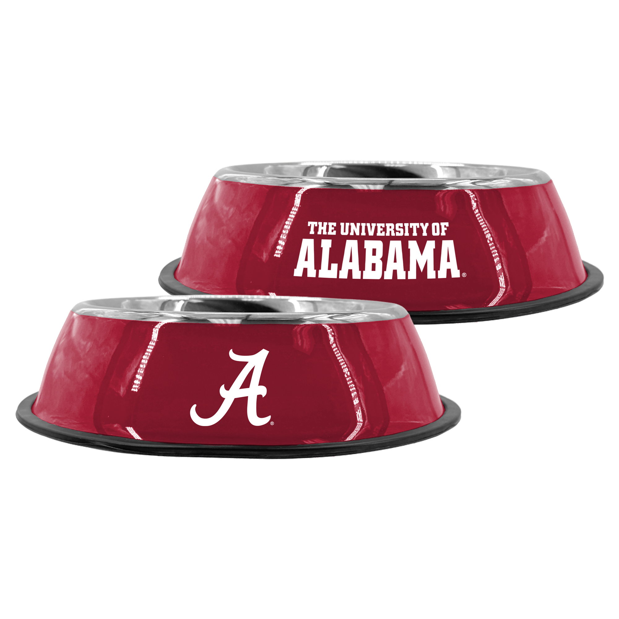 The Memory Company Alabama Crimson Tide 9" Stainless Steel Pet Bowl