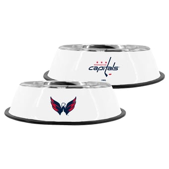 The Memory Company Washington Capitals 9" Stainless Steel Pet Bowl
