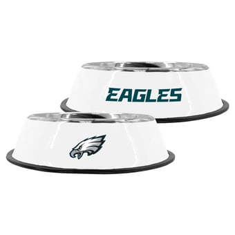 "The Memory Company Philadelphia Eagles 9"" Stainless Steel Pet Bowl"