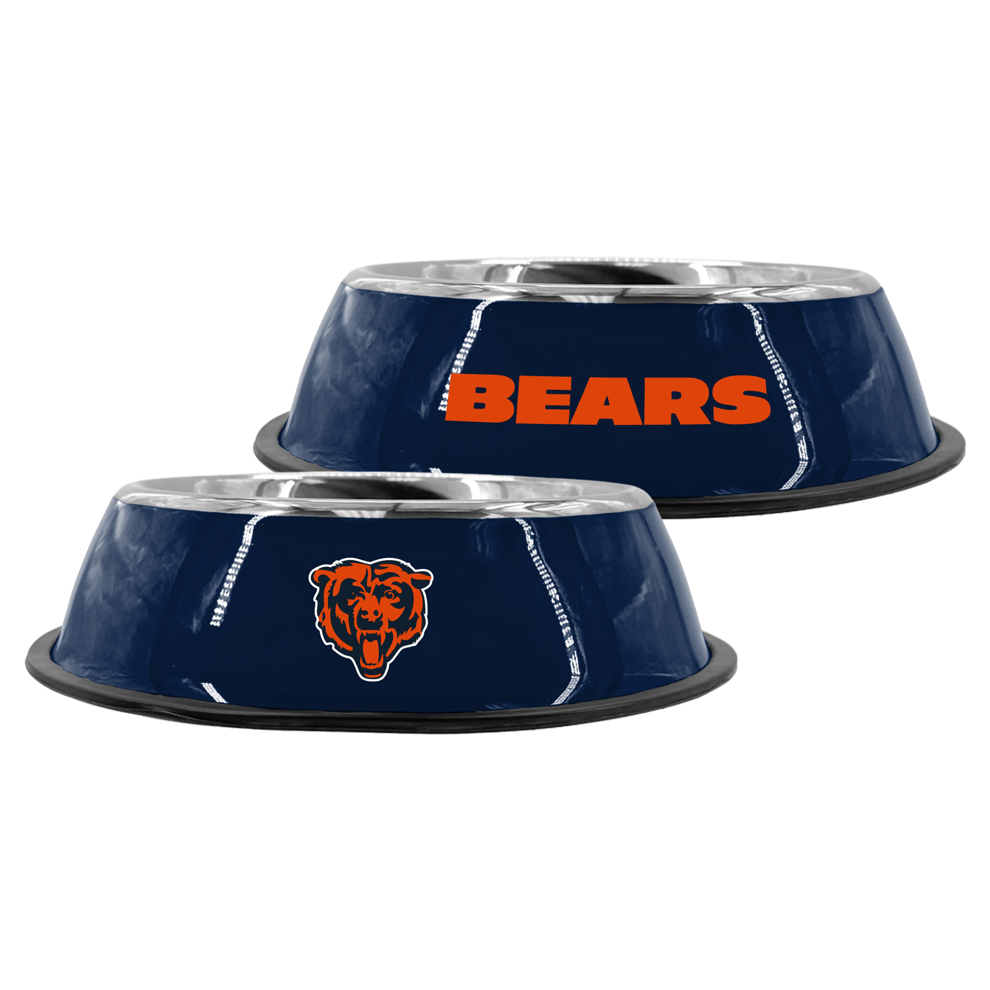 The Memory Company Chicago Bears 9" Stainless Steel Pet Bowl
