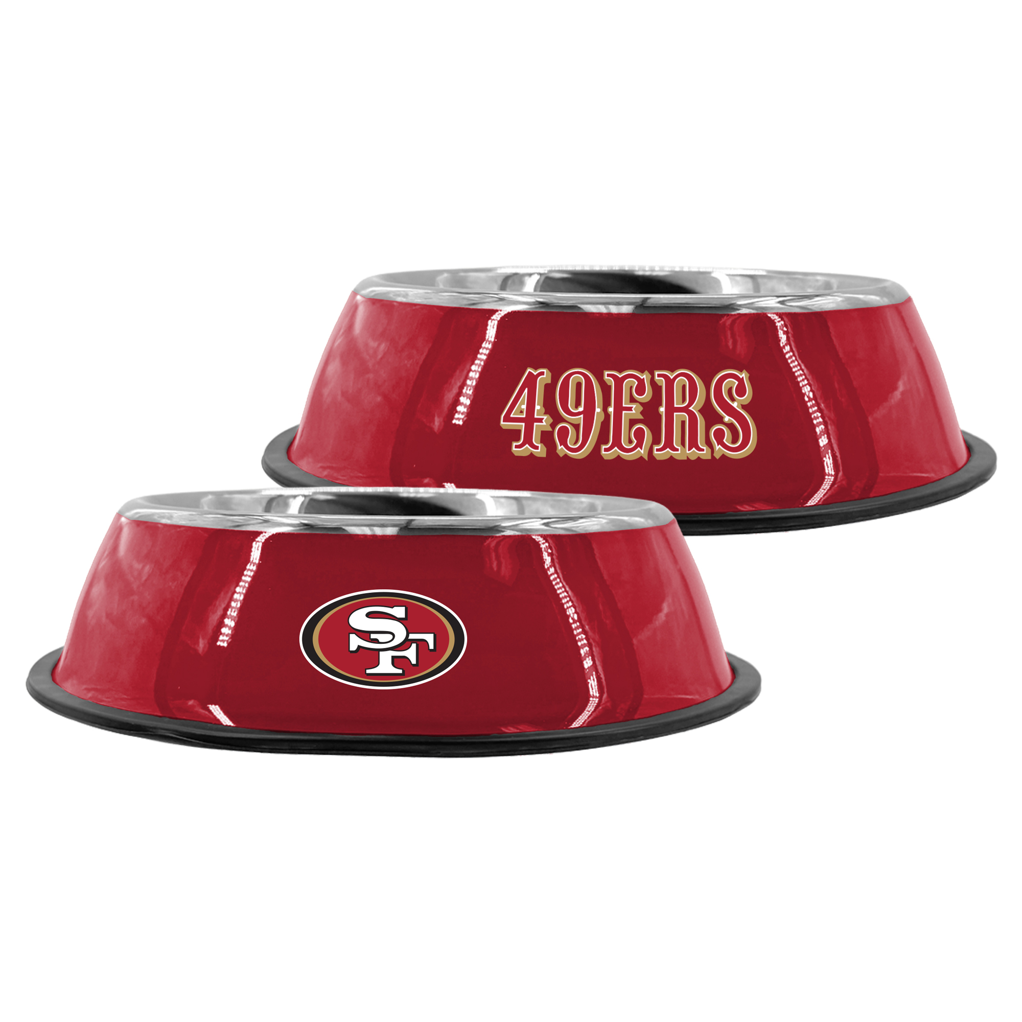 The Memory Company San Francisco 49ers 9" Stainless Steel Pet Bowl
