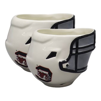 The Memory Company South Carolina Gamecocks Two-Piece 6oz. Football Helmet Bowl Set