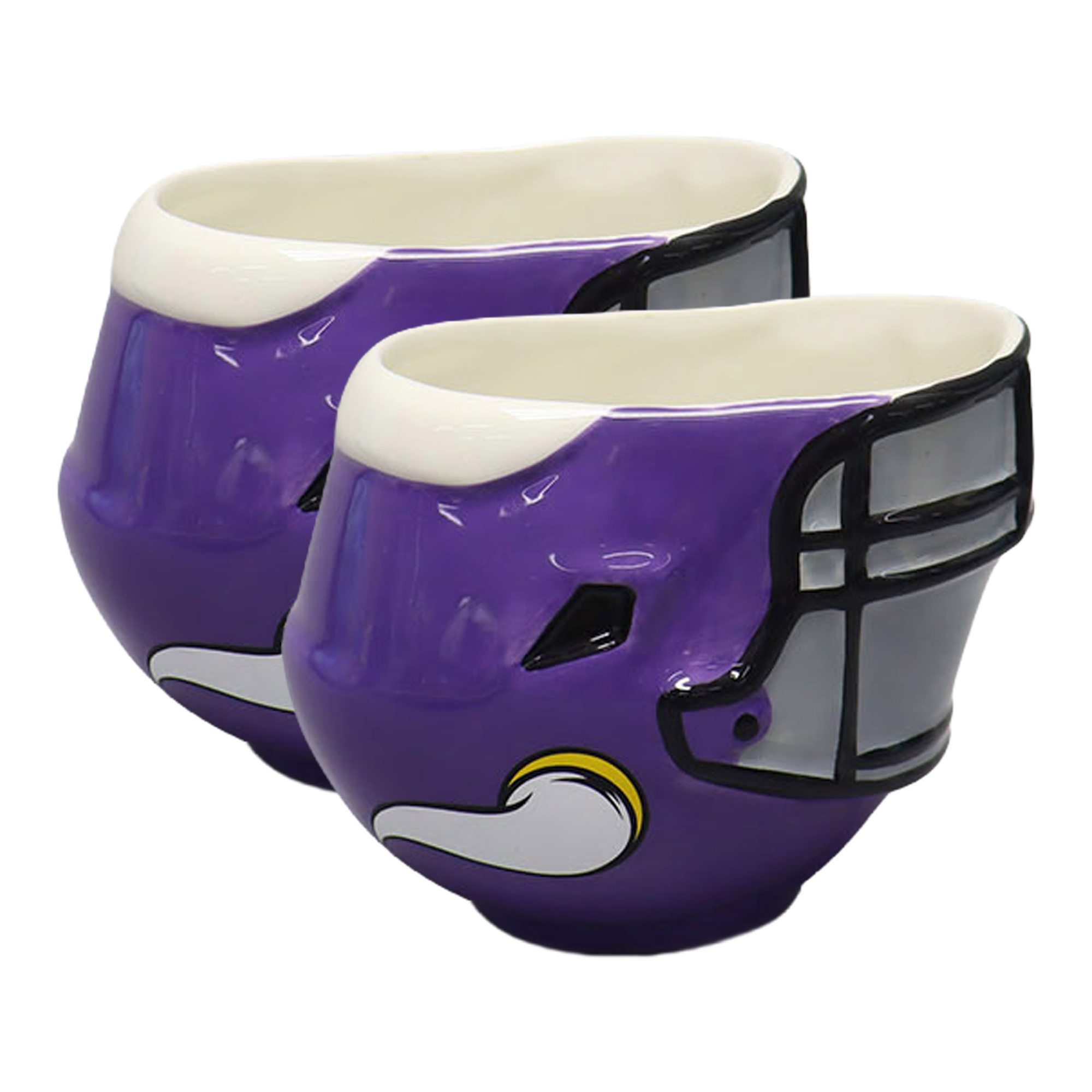 The Memory Company Minnesota Vikings Two-Piece 6oz. Football Helmet Bowl Set