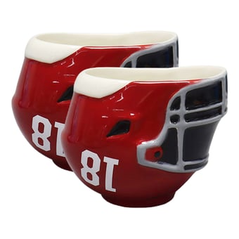The Memory Company Alabama Crimson Tide Two-Piece 6oz. Football Helmet Bowl Set