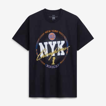 Unisex Stadium Essentials Black New York Knicks 2026 NBA Finals Champions All Access Urban T-Shirt