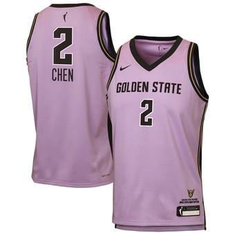 Youth Nike Kaitlyn Chen Violet Golden State Valkyries Victory Player Jersey - Explorer Edition