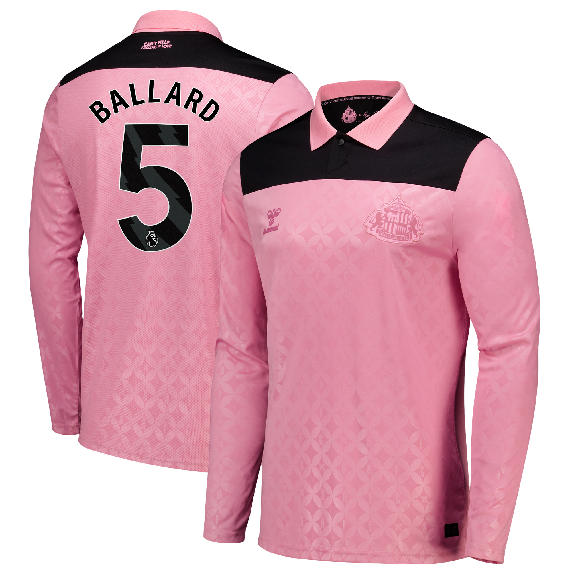 Sunderland x Elvis Hummel Away Shirt 2026-27 - Long Sleeve with Ballard 5 printing