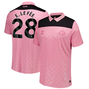 Maillot extérieur Hummel Sunderland x Elvis 26/27 avec flocage E. Le Fée 28, vue 2