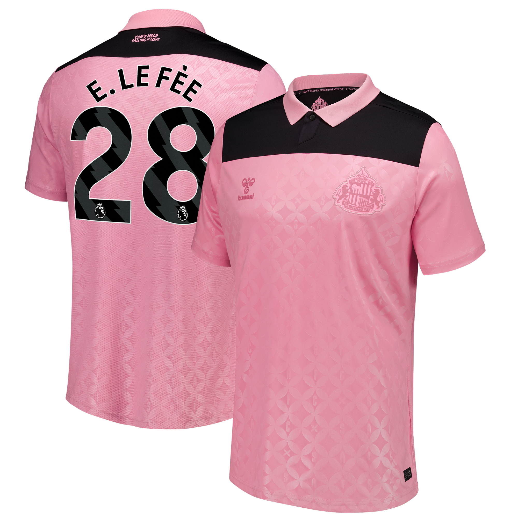 Maillot extérieur Hummel Sunderland x Elvis 26/27 avec flocage E. Le Fée 28