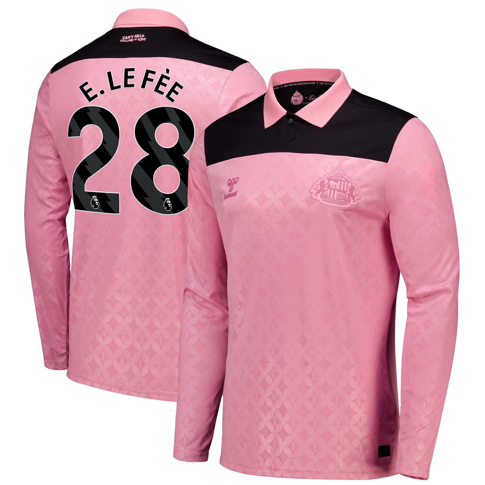 Maillot extérieur Hummel Sunderland x Elvis 26/27 - Manches longues avec flocage E. Le Fée 28