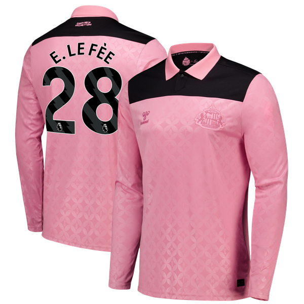 Maillot extérieur Hummel Sunderland x Elvis 26/27 - Manches longues avec flocage E. Le Fée 28