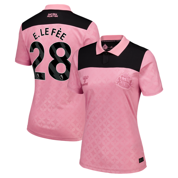 Maillot extérieur Hummel Sunderland x Elvis 26/27 - Femme avec flocage E. Le Fée 28
