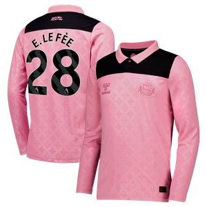 Maillot extérieur Hummel Sunderland x Elvis 26/27 - Manches longues - Enfant avec flocage E. Le Fée 28, vue 2