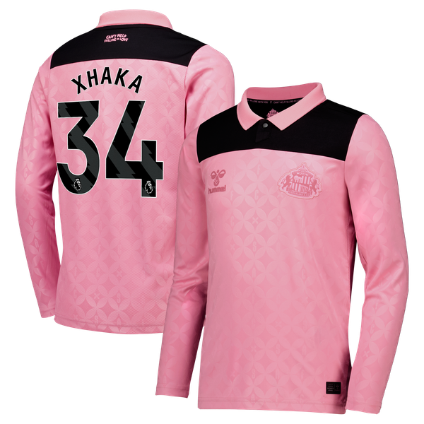 Maillot extérieur Hummel Sunderland x Elvis 26/27 - Manches longues - Enfant avec flocage Xhaka 34