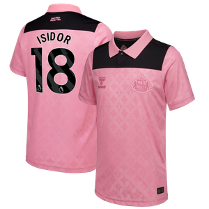 Maillot extérieur Hummel Sunderland x Elvis 26/27 - Enfant avec flocage Isidor 18, vue 1