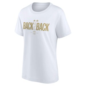 T-Shirt PSG Étoile Eiffel 2 Back to Back - Blanc - Femme, vue 4