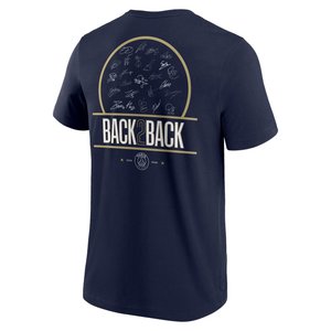 T-Shirt PSG Champions d'Europe Roster - Bleu, vue 5