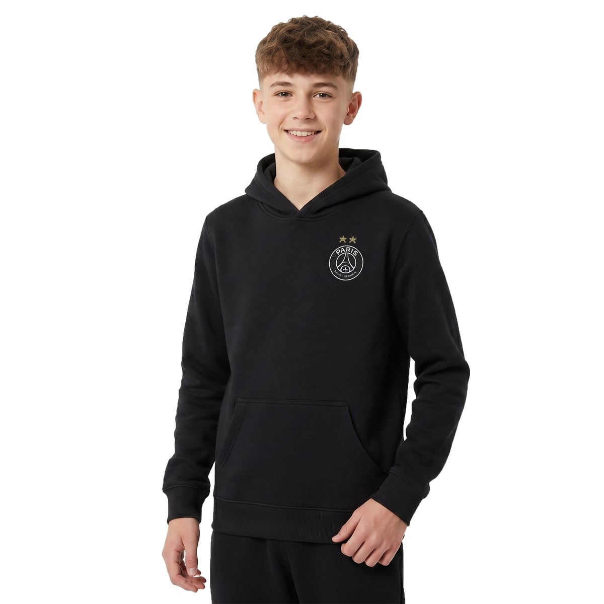 Sweat à capuche PSG Champions d'Europe Roster - Noir - Enfant