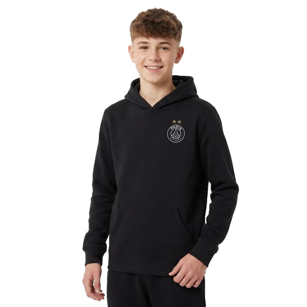 Sweat à capuche PSG Champions d'Europe Roster - Noir - Enfant
