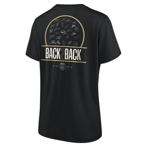 T-Shirt PSG Champions d'Europe Roster - Noir - Femme, vue 5