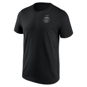 T-Shirt PSG Big Logo Back to Back Crest - Noir, vue 3
