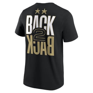 T-Shirt PSG Big Logo Back to Back Crest - Noir, vue 4