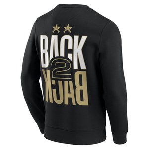 Sweat PSG Big Logo Back to Back Crest  - Noir, vue 4