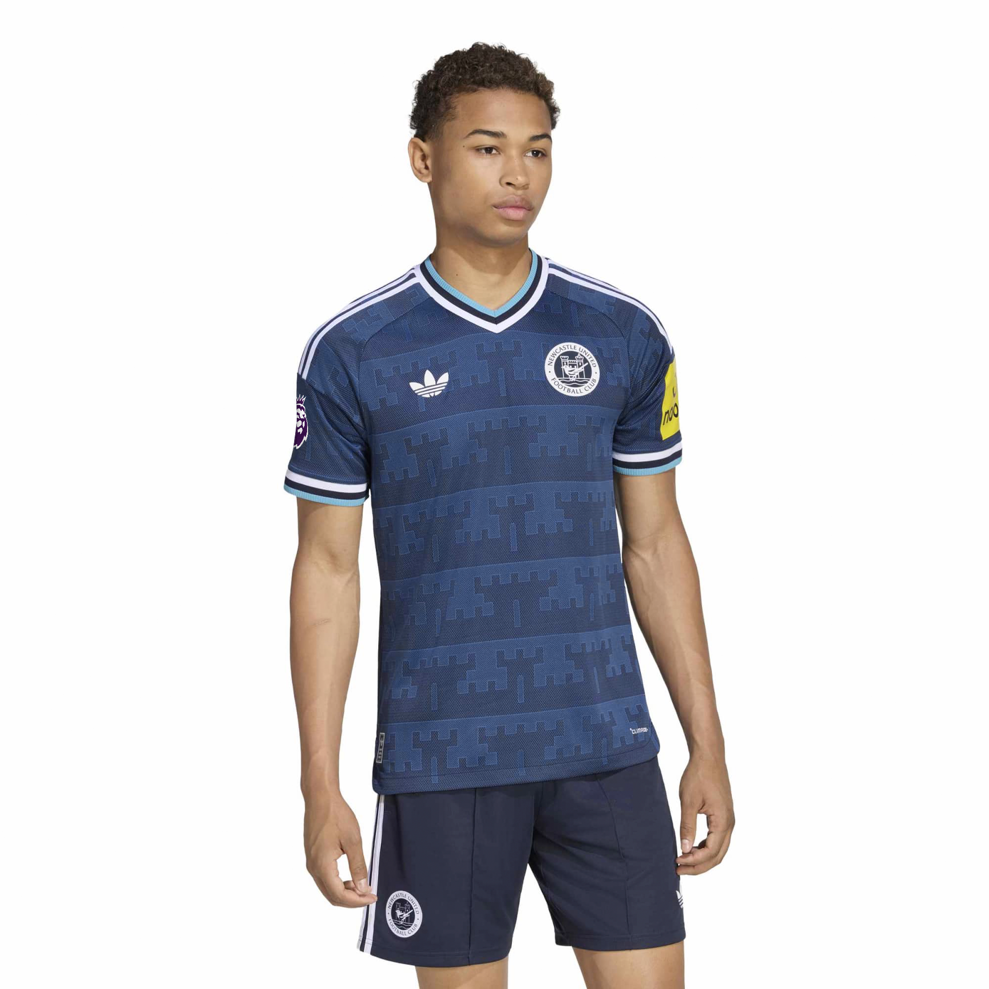Men's adidas Navy Newcastle United 2026/27 On-Field Authentic Patch Jersey
