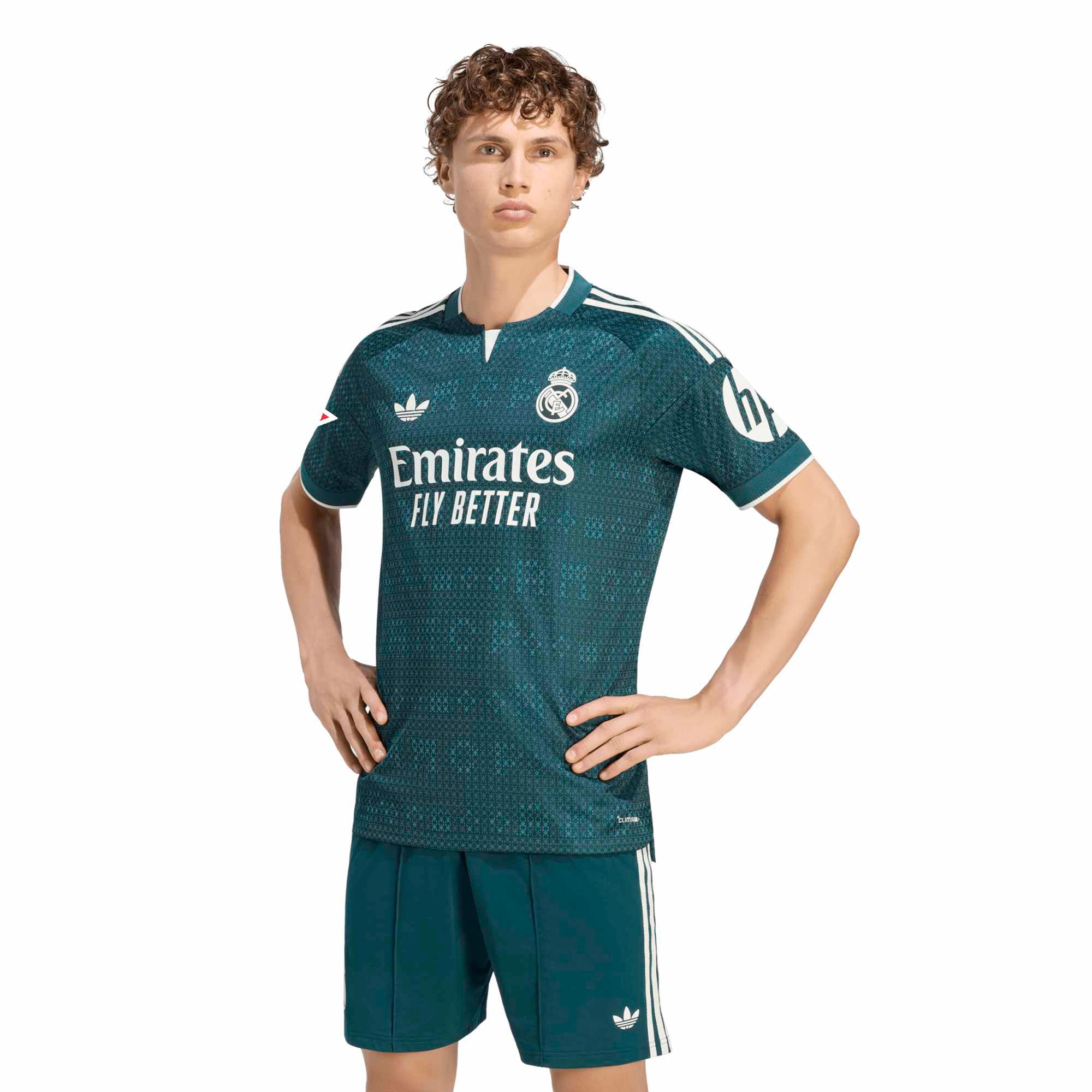 Men's adidas Green Real Madrid 2026/27 Away On-Field Authentic Patch Jersey