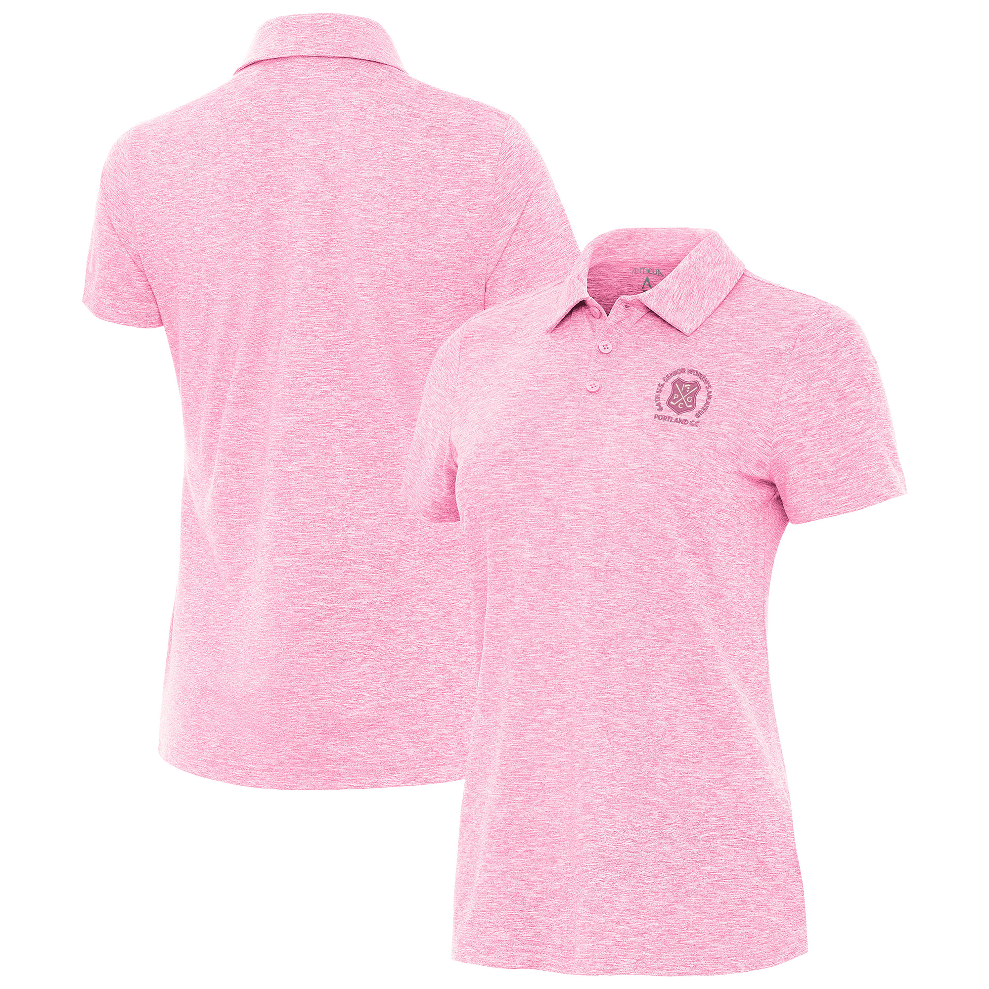 Women’s 2026 U.S. Senior Women’s Amateur Antigua Pink Matter Polo Women’s 2026 U.S. Senior Women’s Amateur Antigua Pink Matter Polo