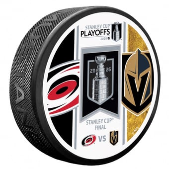 Carolina Hurricanes vs. Vegas Golden Knights 2026 Stanley Cup Final Matchup Commemorative Puck