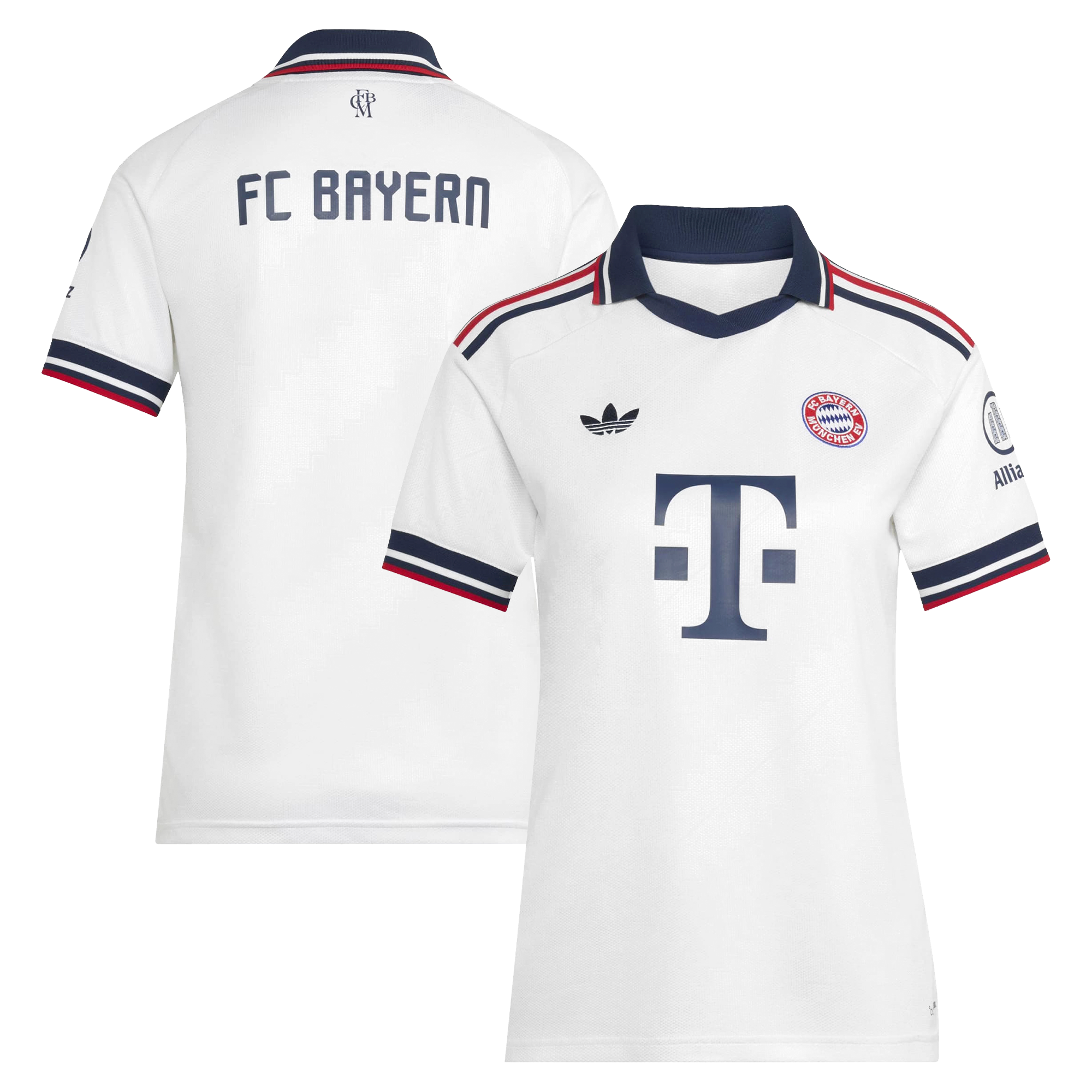 Women's adidas  White Bayern Munich 2026/27 Away Replica Jersey